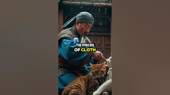 How Genghis khan Conquer a City Using 1000 Cats #history #shorts