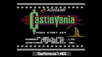 MiSTer FPGA - NES Core - Castlevania 1 Gameplay 4K60