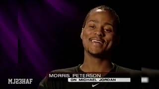 Morris Peterson on Playing MJ (2001.12.16)