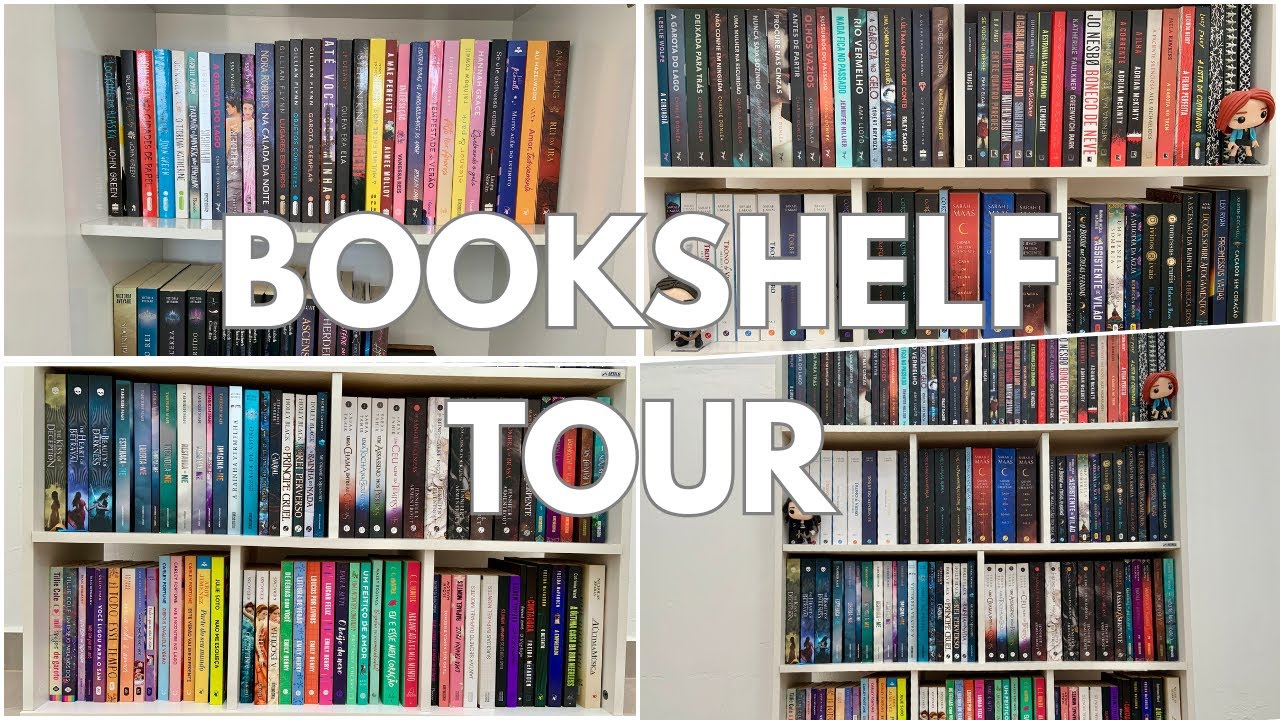📚 BOOKSHELF TOUR | Tour completo pela estante 2025 ✨
