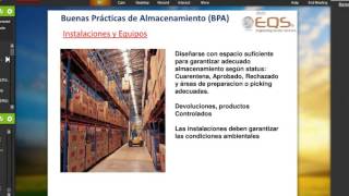 Buenas Prácticas de Almacenamiento (BPAL) en la Industria de Alimentos