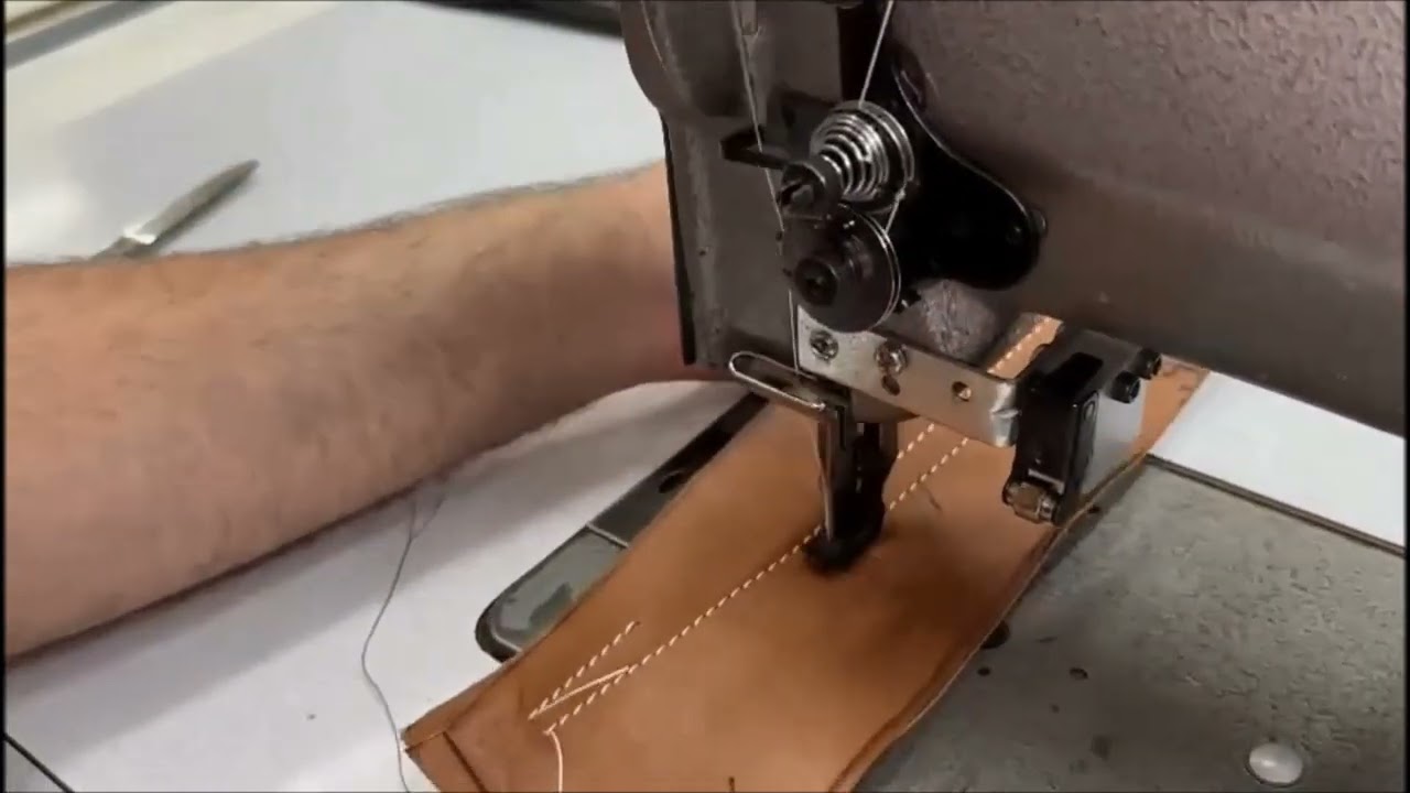 Máquina de coser plana de triple arrastre SEIKO (salchicha)
