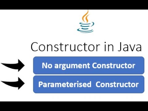 Constructor in java | Types of constuctors | java constructors