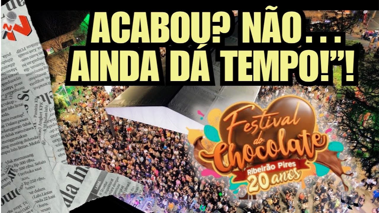 Festival do Chocolate 20 Anos Agita Ribeirão Pires com Público Recorde