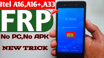 Itel A16,A16 plus,A33 Frp bypass without PC New trick | All itel google account unlock #2025 