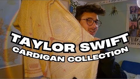 my Taylor Swift CARDIGAN COLLECTION!!!