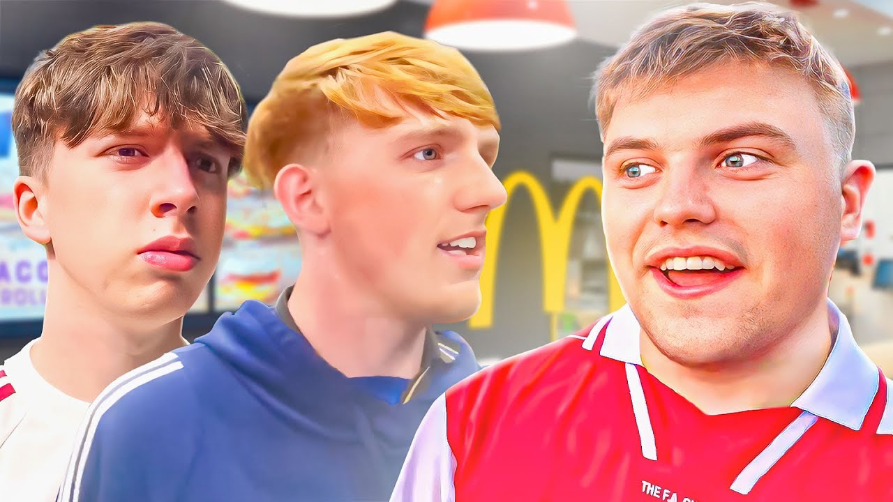 CAUSING CHAOS AT MCDONALDS WITH ANGRYGINGE