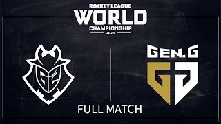G2 vs GENG | RLCS 22-23: World Championship | 10 August 2023