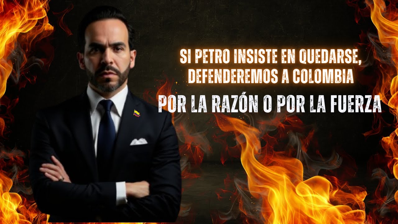 Ser presidente exige una sola cosa: estar dispuesto a dar la vida por la República: De La Espriella