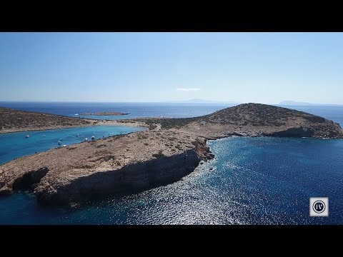 Amorgos Island - Cyclades Greece - Drone video