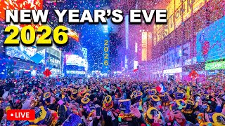 🔴 LIVE New York City Times Square New Years Eve 2026 | New Year Countdown 2026
