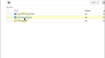 How to upload your resume from your Google Drive