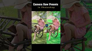 Camera Raw Presets |Photoshop Short Tutorial | Vidu Art #viduart #photoshopt