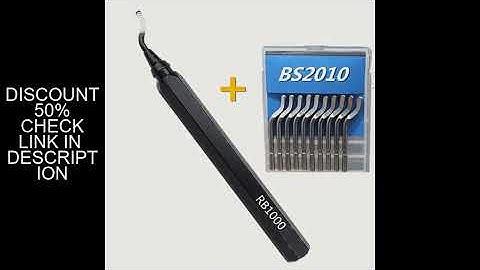 Metal aluminum handle high quality trimming device, iron handle, quick clamping, deburring handle, t