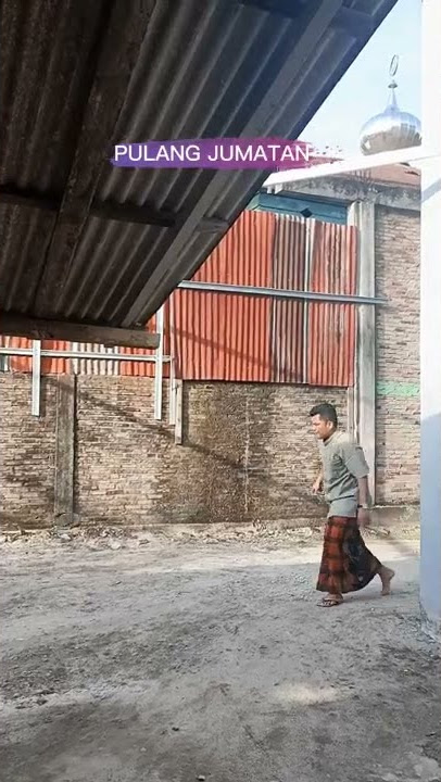 Pergi jumatan VS Pulang jumatan.