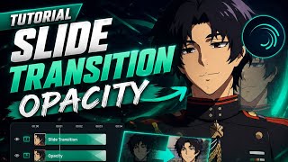Tutorial Slide Transition Opacity - Alight Motion