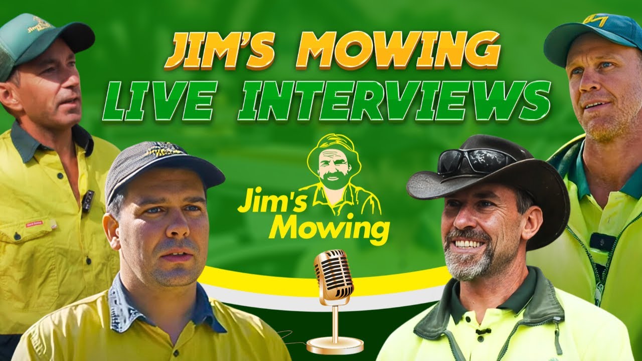 Jim's Mowing Live Podcast with Gavin