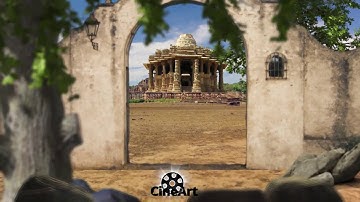 3d Matte PaintingTechnique in Blackmagic Fusion (Shot - 2)