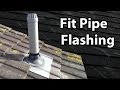 How to Install a soil PIPE FLASHING - Fit a Lead Slate