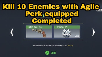 Kill 10 Enemies with Agile Perk Equipped | Elite Marksmen COD Mobile | Wisdom Frost