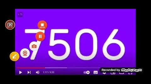 Challenge countdown from 8000