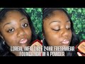 First Impression | L’Oréal Infallible 24 Hr Freshwear Foundation | DaneeOnDaBeatTv