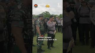 Sinergi TNI Polri Siap Amankan KTT G20 #PengamananPelaksanaanG20