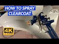 Comment pulvriser clearcoat episode 3  peinture en arosol pour voitures pour dbutants