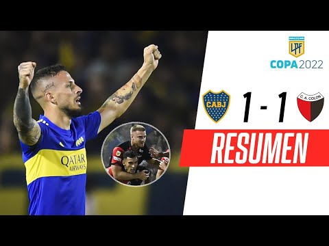 ¡EL XENEIZE GANABA POR BENEDETTO PERO SE LE ESCAPÓ EN EL FINAL! | Boca 1-1 Colón | RESUMEN