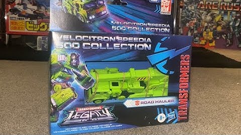 Transformers velocitron voyager hauler complete transformation process video. Generations legacy