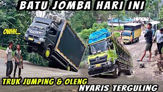 Batu Jomba Hari Ini! Truck Oleng & Jumping Nyaris Terguling Di Tanjakan Ekstrim Batu Jomba#truck by PENGUKUR JALANAN 1,099 views 2 weeks ago 31 minutes