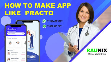 how to create app like practo | How to make doctor consultancy app | doctor appointment app | Raunix
