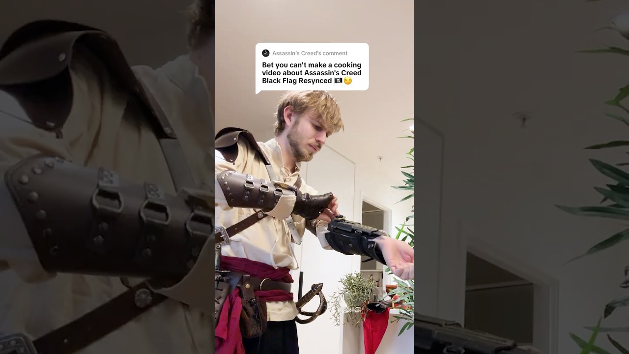 Cooking like Edward Kenway ☠️🔥@assassinscreed #ad