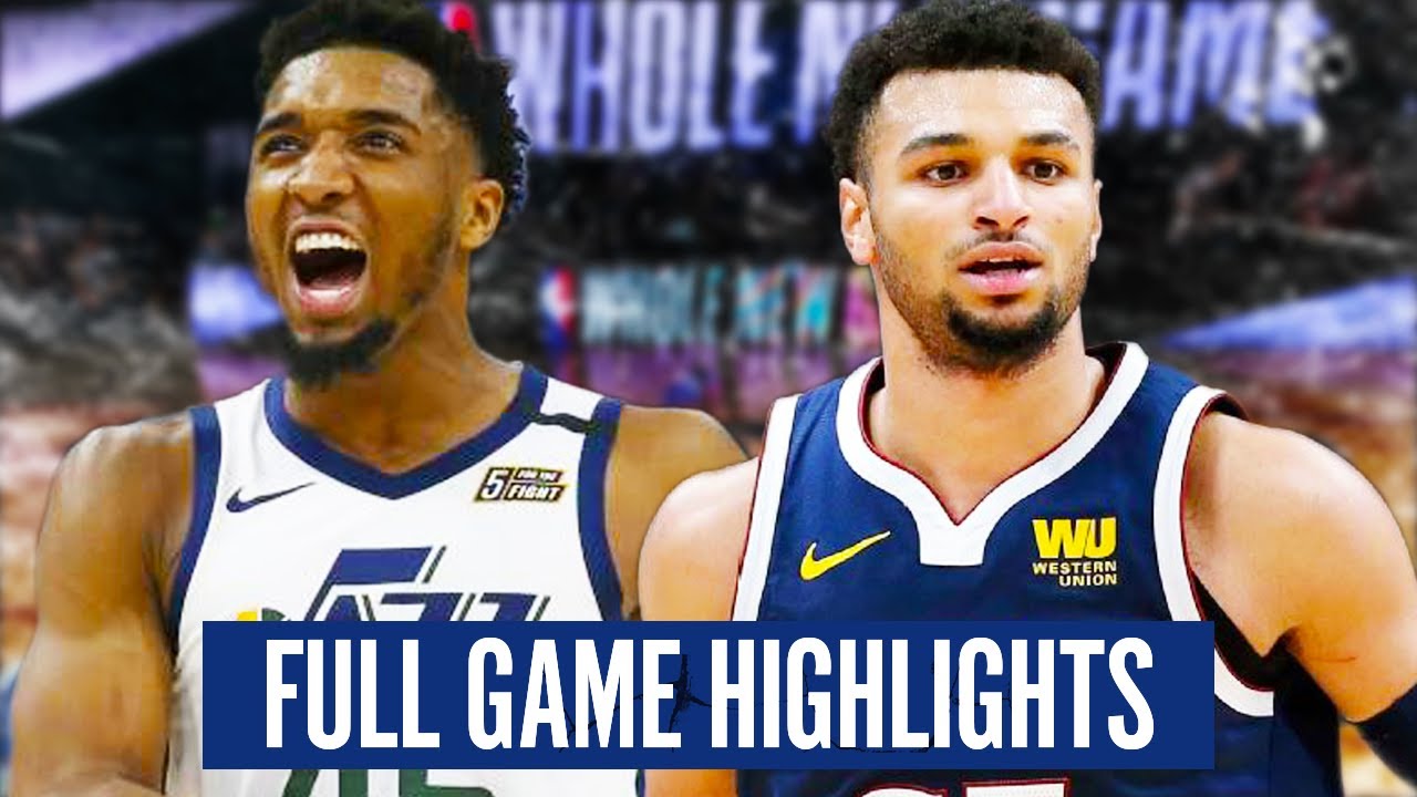 JAZZ at NUGGETS FULL GAME HIGHLIGHTS 201920 NBA PLAYOFFS YouTube