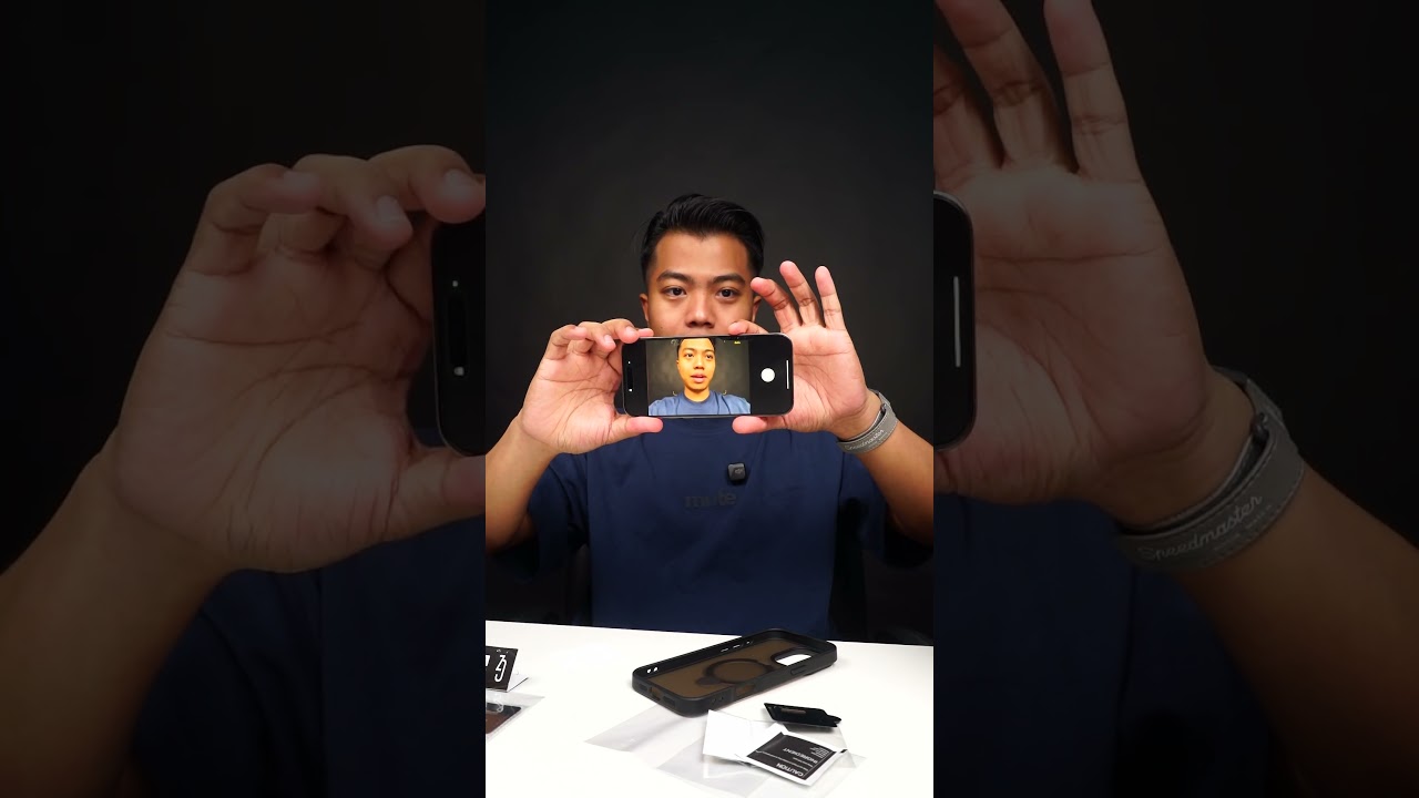 รีวิวฟิล์มติด camera control iphone 16