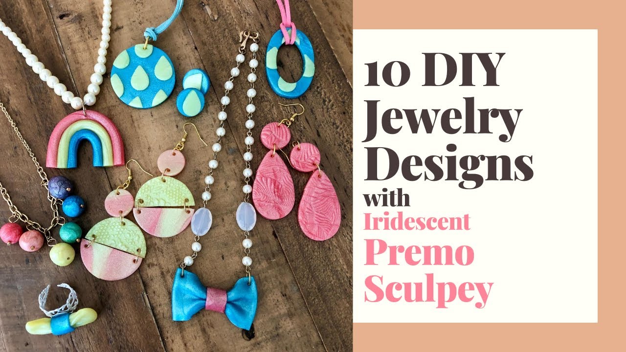 Sculpey Necklace and Earrings