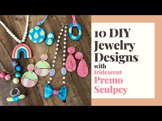 POLYMER CLAY FOR THE FUN OF IT!-Fimo/Sculpey/Premo Craft Idea Book-Cane/Jewelry