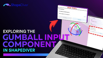 Exploring the Gumball Input Component in ShapeDiver!