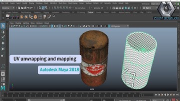 UV unwrapping and mapping | Maya 2018 | UV unwrapping for complete beginners