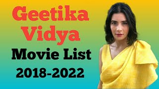 Geetika Vidya All Movie List 2018-2022 Ashu Da Adda