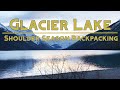 WINTER hiking in Banff -  Overnight at beautiful Glacier Lake - 3 days/2 nights