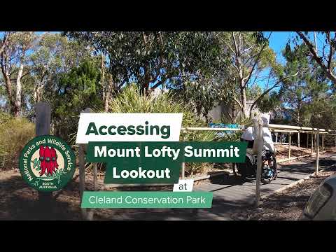 Accessing Mt Lofty Summit