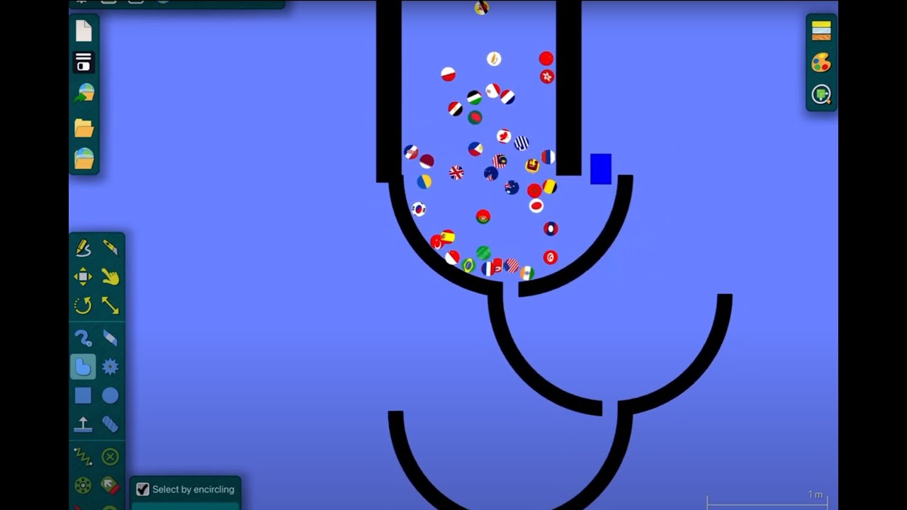 Countryballs Marble Race