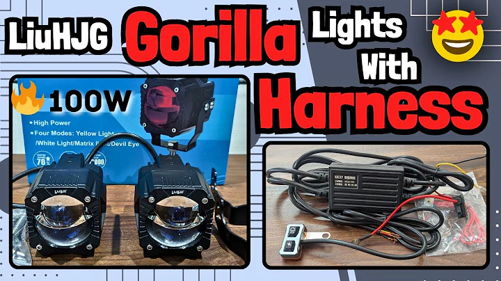 LiuHJG Gorilla Projector With Harness | HJG Gorilla Lights | HJG Projector Lights | Gorilla Lights