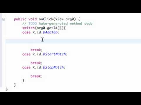 Android Application Development   86   Creating Tabs in Java
