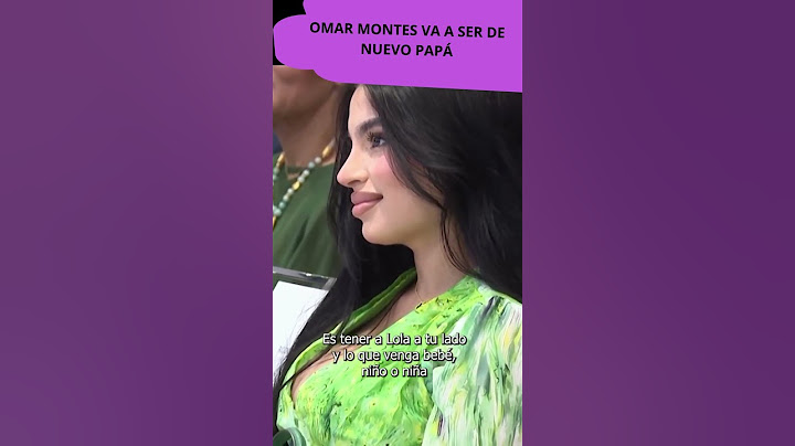 🤰🏽 Lola Romero shows off her baby bump! Omar Montes talks about fatherhood 👶🏻💬