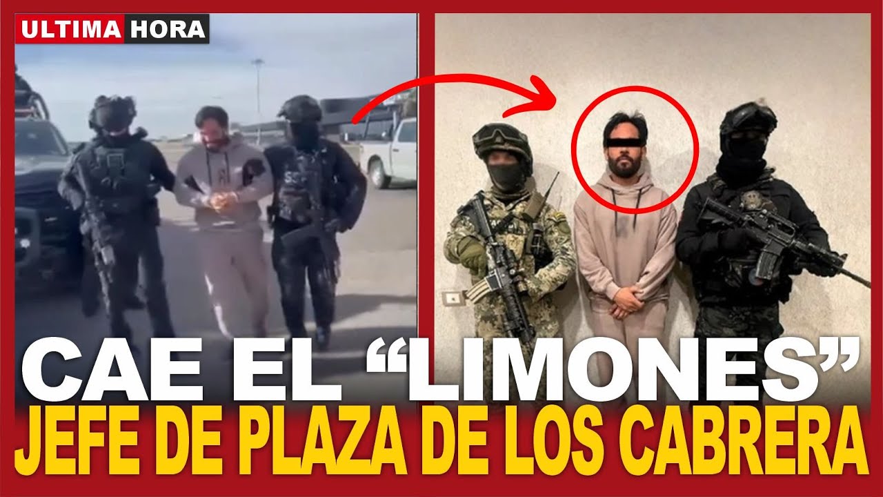 LE CAEN a "EL LIMONES": Jefe de plaza de LOS CABRERA extorsionaba toda La Laguna
