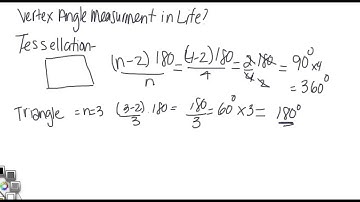 Tessellations from Regular Polygons