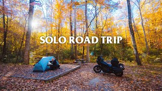 The Smoky Mountains on a HarleyDavidson | Solo Motorcycle Camping Trip