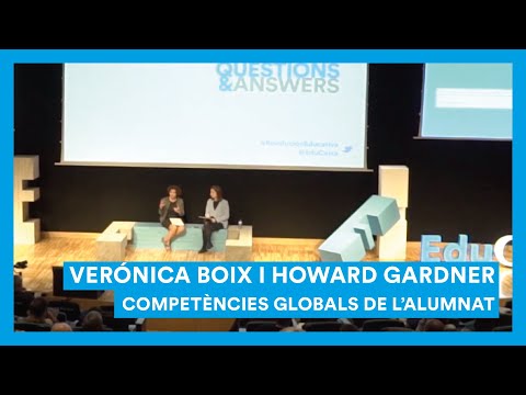 Verónica Boix i Howard Gardner: què són les competències globals per a un món global